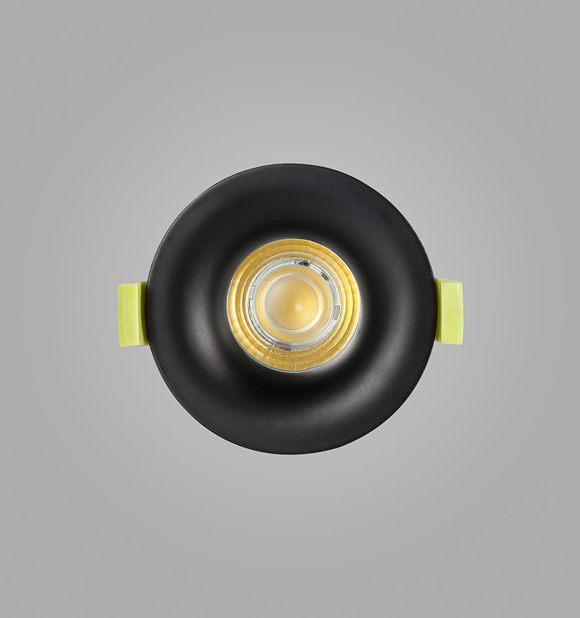 Bruve 12 Tridonic powered 12W 3000K 1200lm 36° LED Engine,300mA , CRI>90 LED Engine Matt Black Fixed Round Recessed Downlight, Inner Glass cover, IP65 DM202493  Dlux Bruve 12 IP65